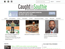 Tablet Screenshot of caughtinsouthie.com
